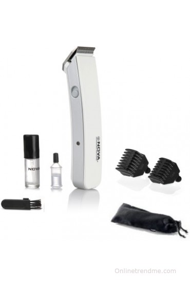 Nova Smart Cordless NHT 1046 Trimmer For Men(White)